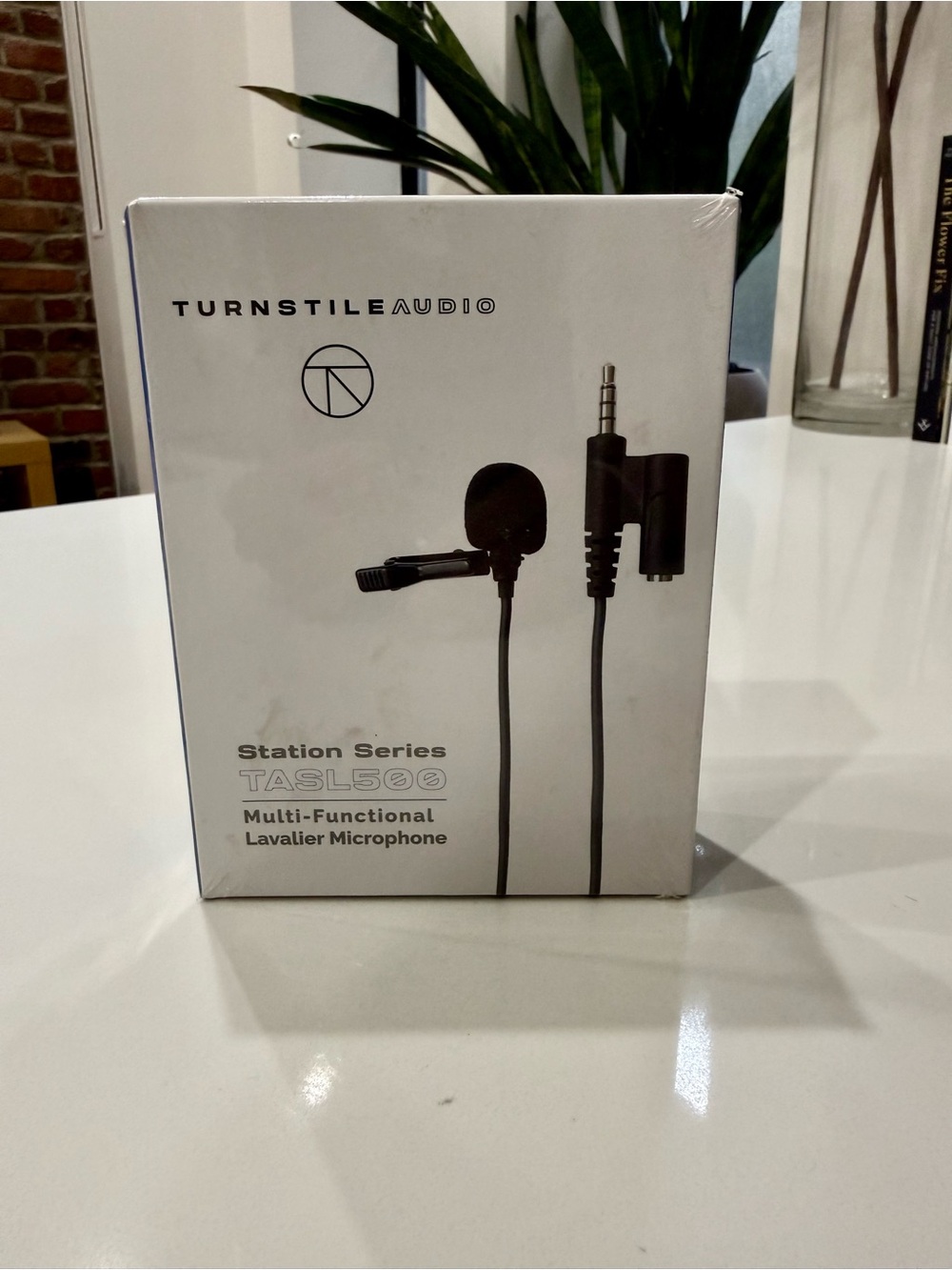 Station Series TASL500 Black Multi-Functional Lavalier Microphone